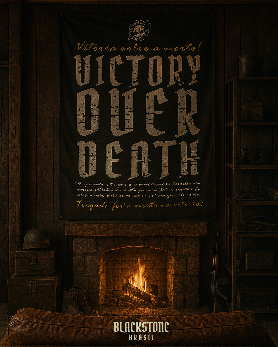 BANDEIRA VICTORY OVER DEATH