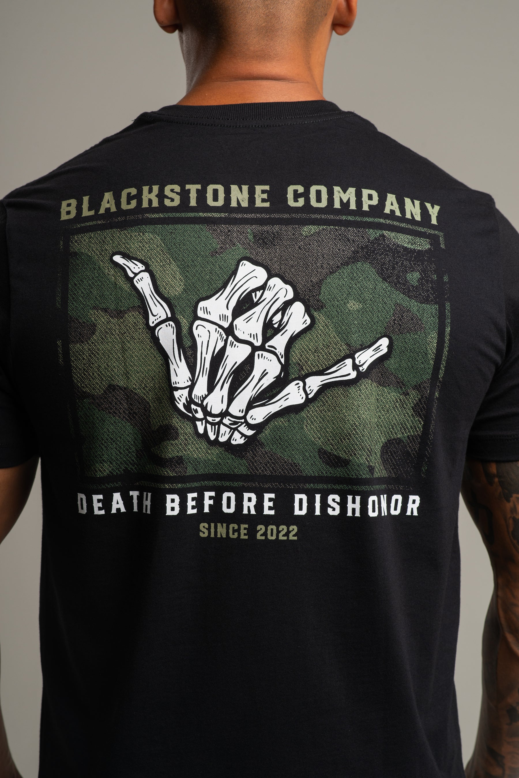 T-SHIRT DEATH BEFORE DISHONOR