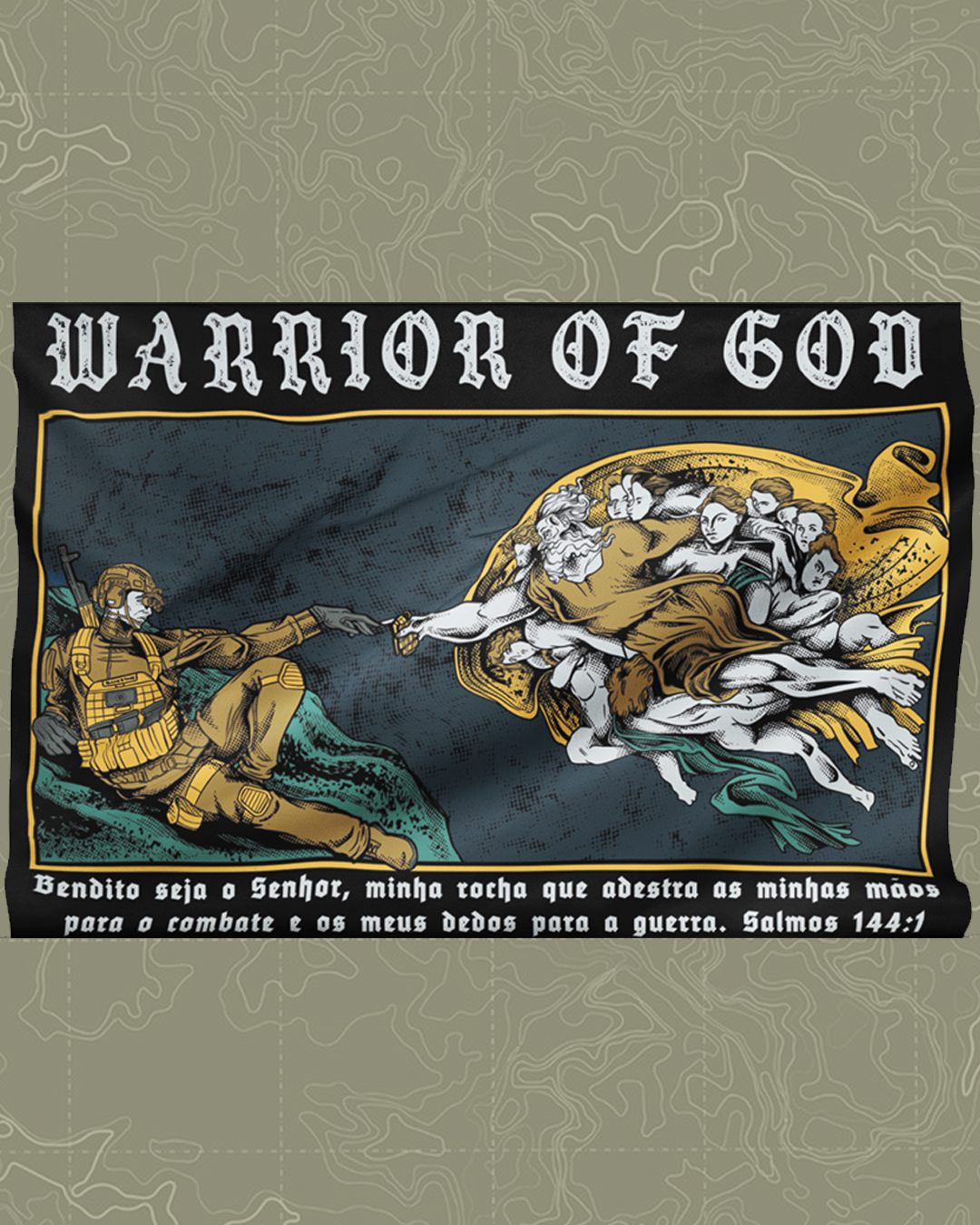 WARRIOR OF GOD FLAG