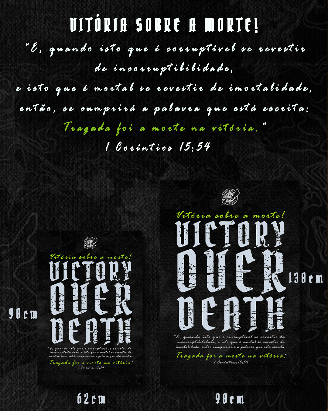 BANDEIRA VICTORY OVER DEATH