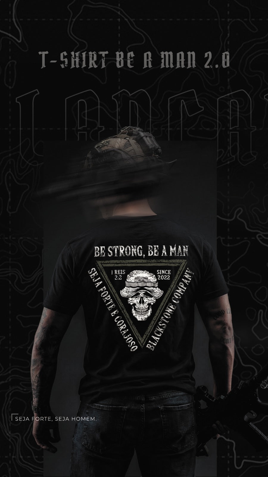 T-SHIRT BE A MAN 2.0