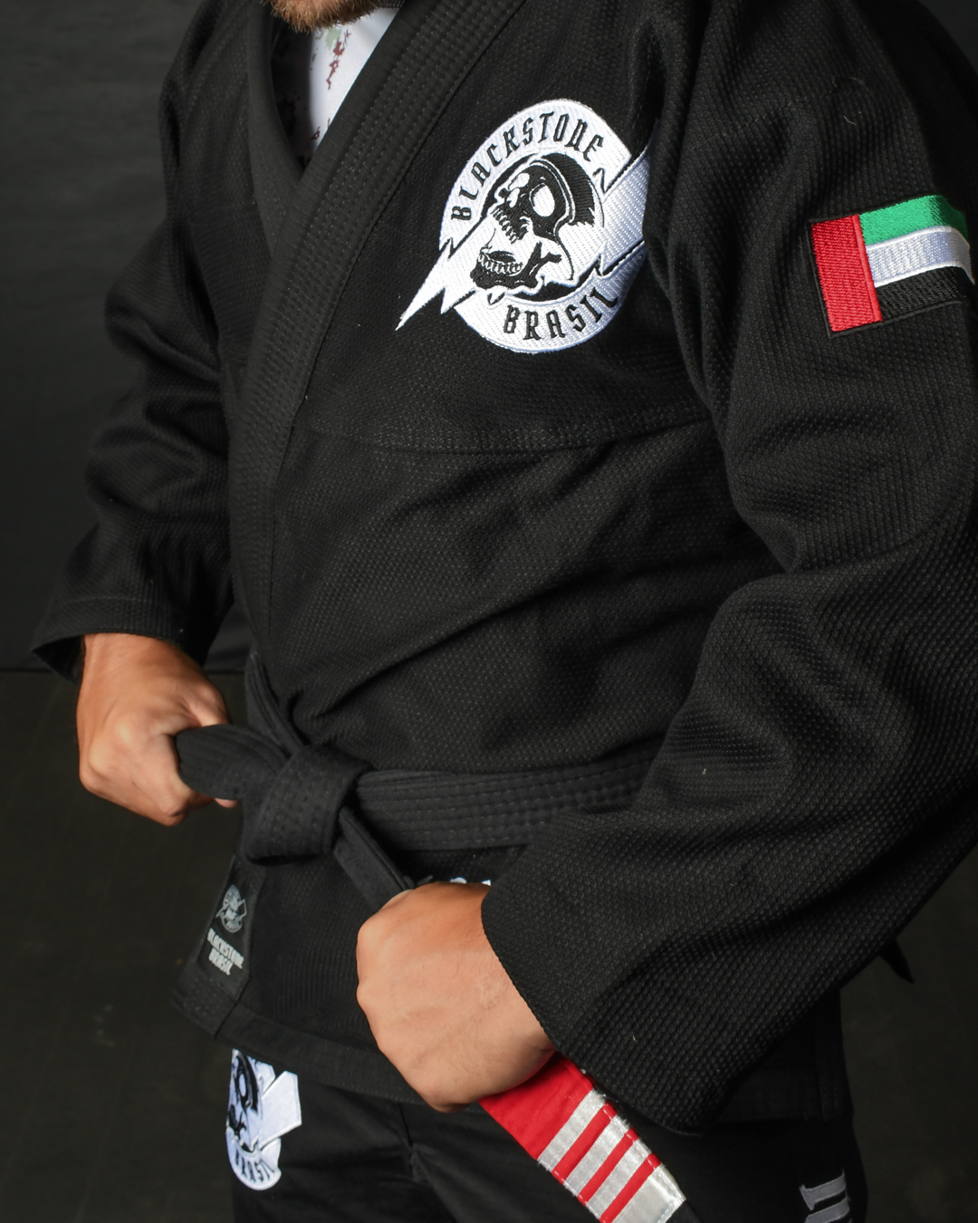 KIMONO TRANÇADO BLACKSTONE PRETO