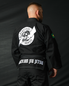 KIMONO TRANÇADO BLACKSTONE PRETO