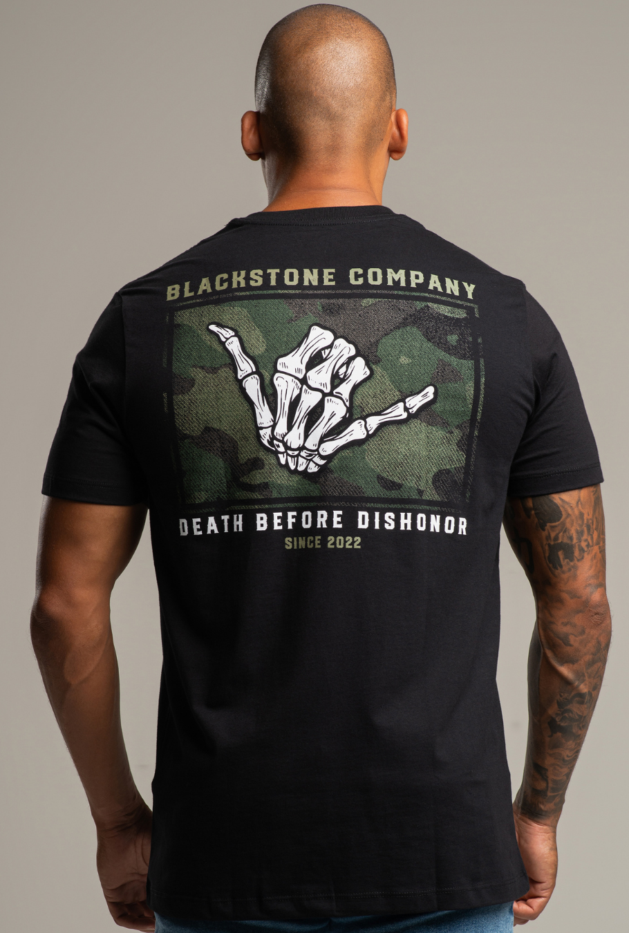 T-SHIRT DEATH BEFORE DISHONOR
