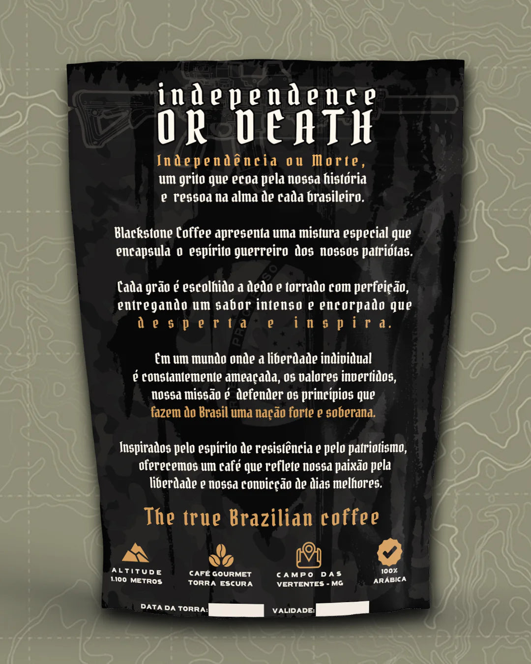 CAFÉ GOURMET - INDEPENDENCE OR DEATH