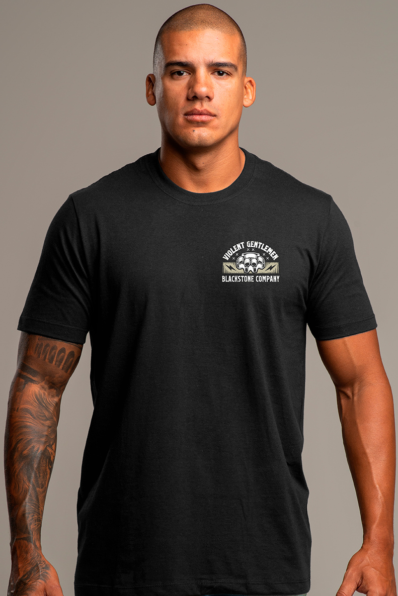 T-SHIRT VIOLENT GENTLEMEN PRETA