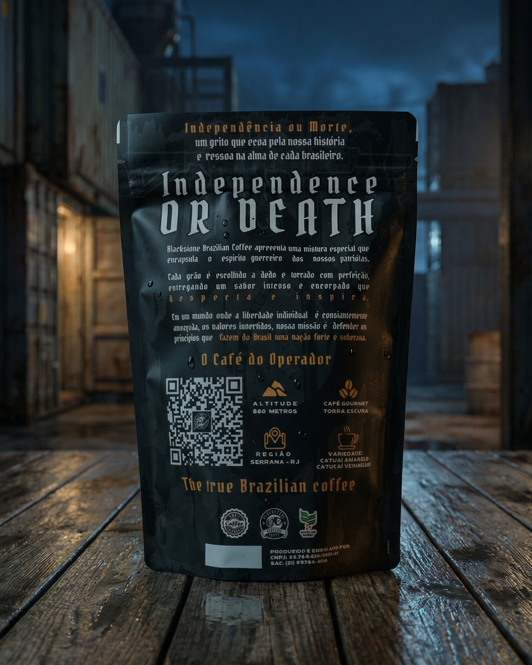 GOURMET COFFEE - INDEPENDENCE OR DEATH