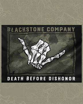 DEATH BEFORE DISHONOR FLAG