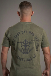 WASHED SERIES - T-SHIRT FROGMAN - VERDE ESTONADA