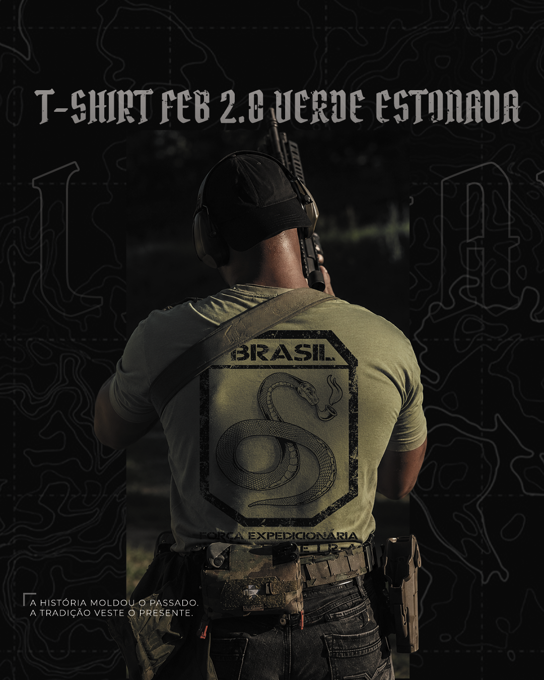 T-SHIRT FEB 2.0 | WASHED SERIES | VERDE ESTONADA