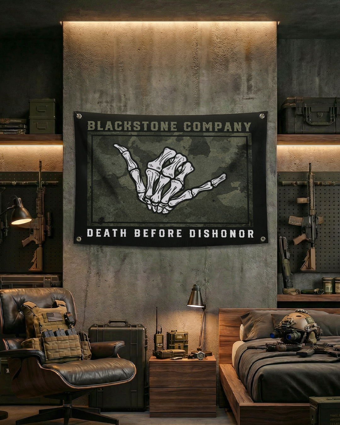 BANDEIRA DEATH BEFORE DISHONOR