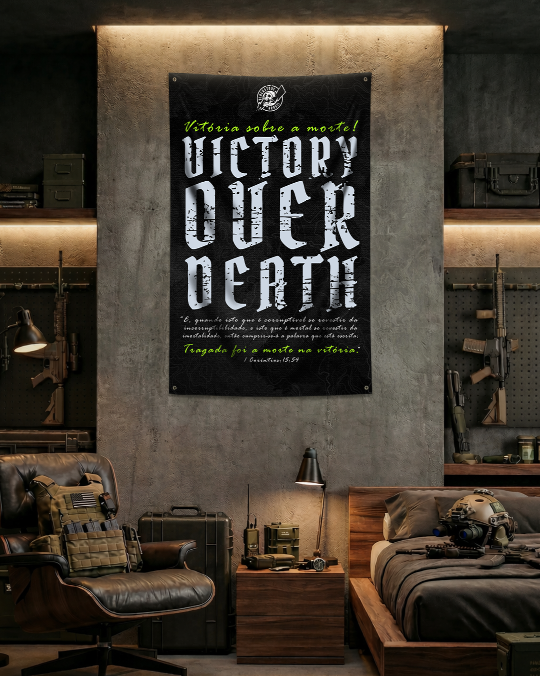 BANDEIRA VICTORY OVER DEATH