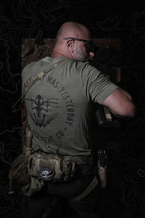 WASHED SERIES - T-SHIRT FROGMAN VERDE