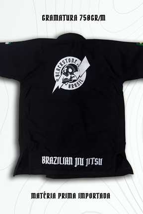 KIMONO TRANÇADO BLACKSTONE PRETO