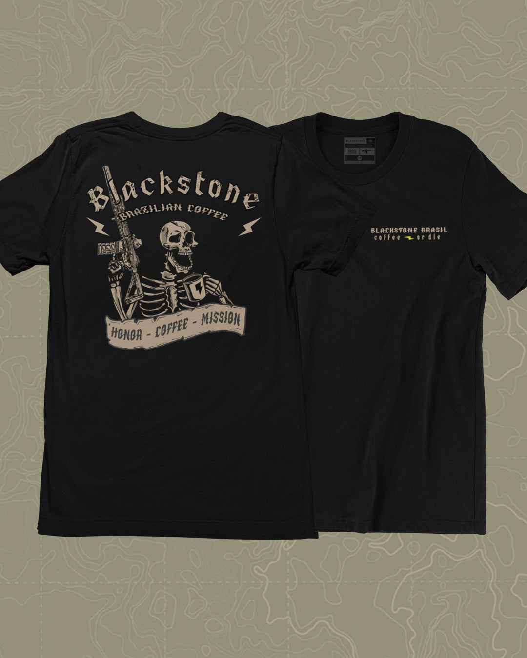 T-SHIRT COFFEE OR DIE