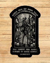 Adesivo Vale da Morte em vinil Blackstone Brasil