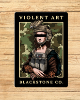 Adesivo Violent Art em vinil Blackstone Brasil