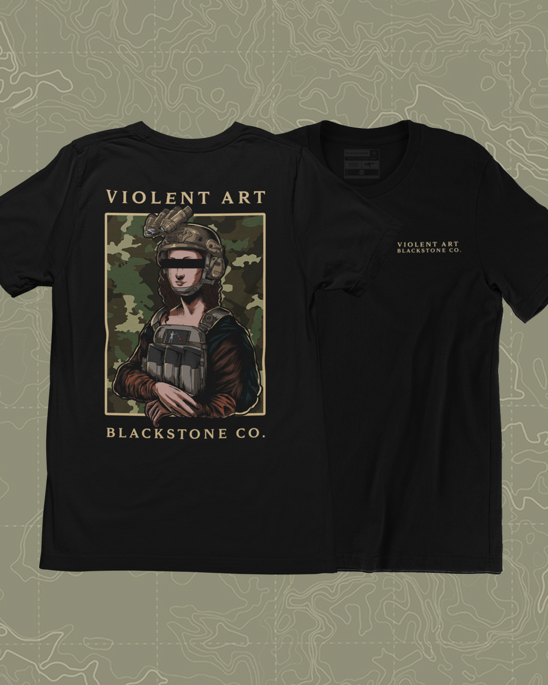 T-SHIRT VIOLENT ART