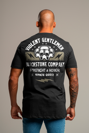 T-SHIRT VIOLENT GENTLEMEN PRETA