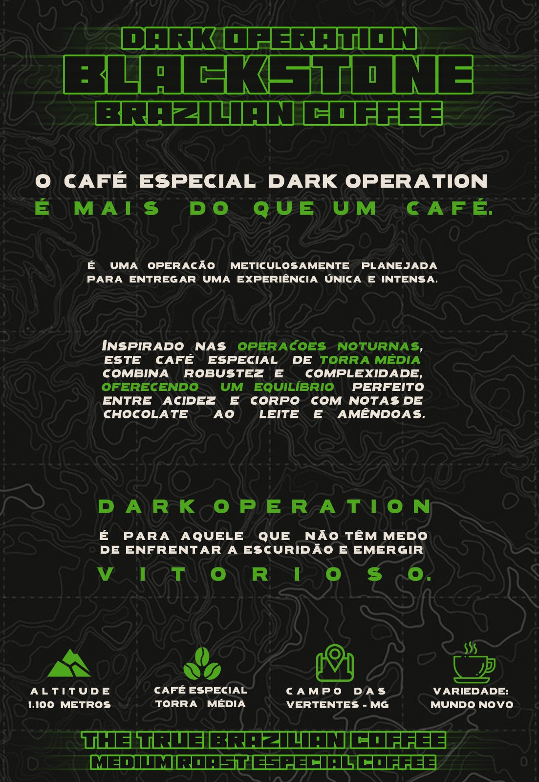 CAFÉ ESPECIAL - DARK OPERATION