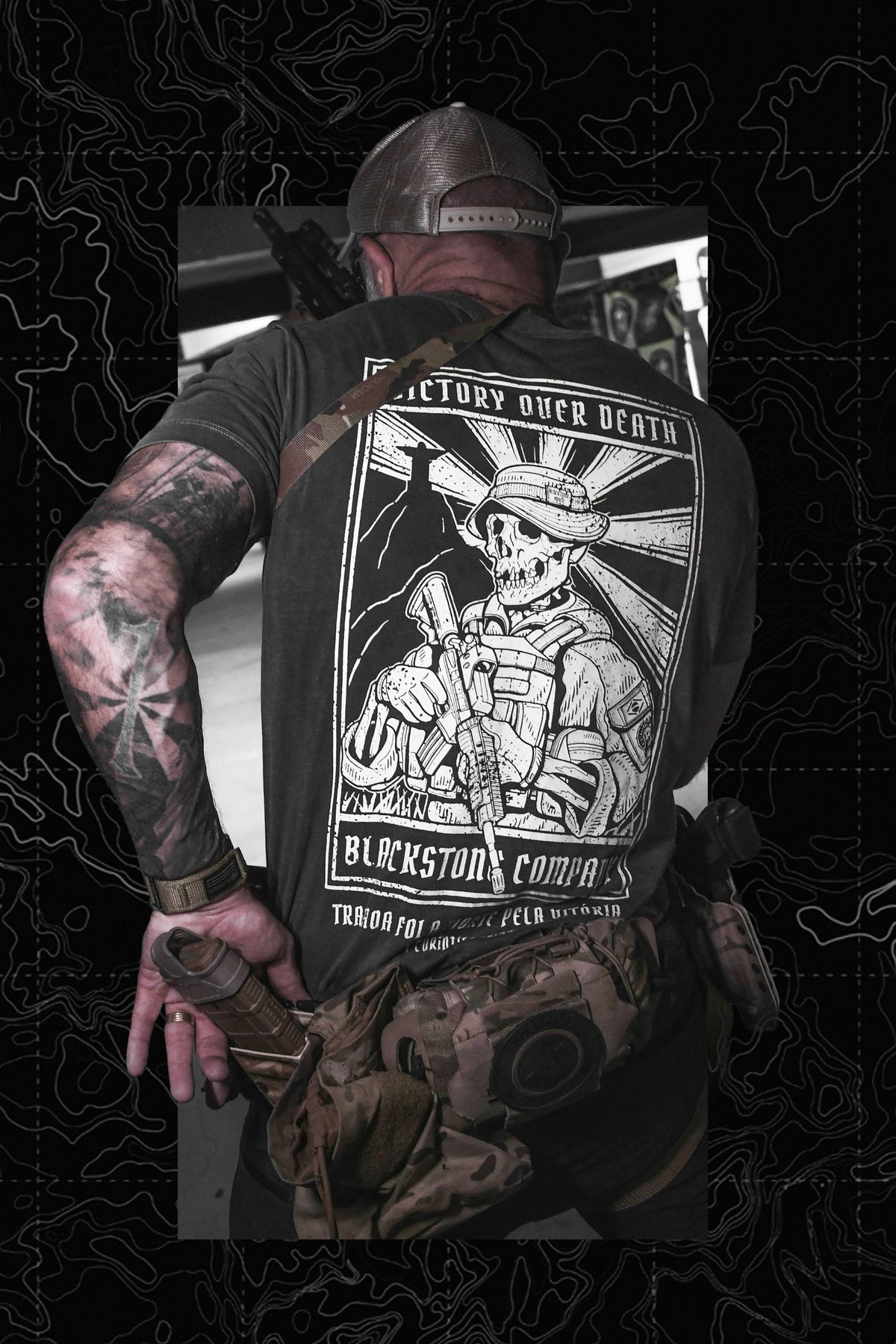 WASHED SERIES - T-SHIRT VICTORY OVER DEATH