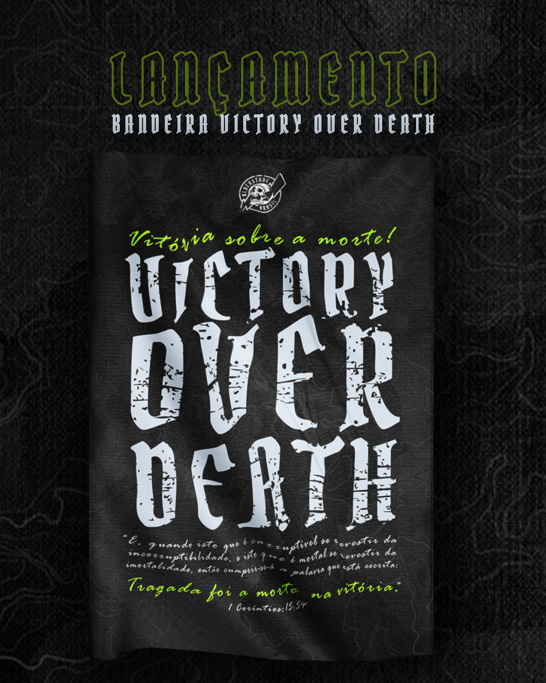 BANDEIRA VICTORY OVER DEATH