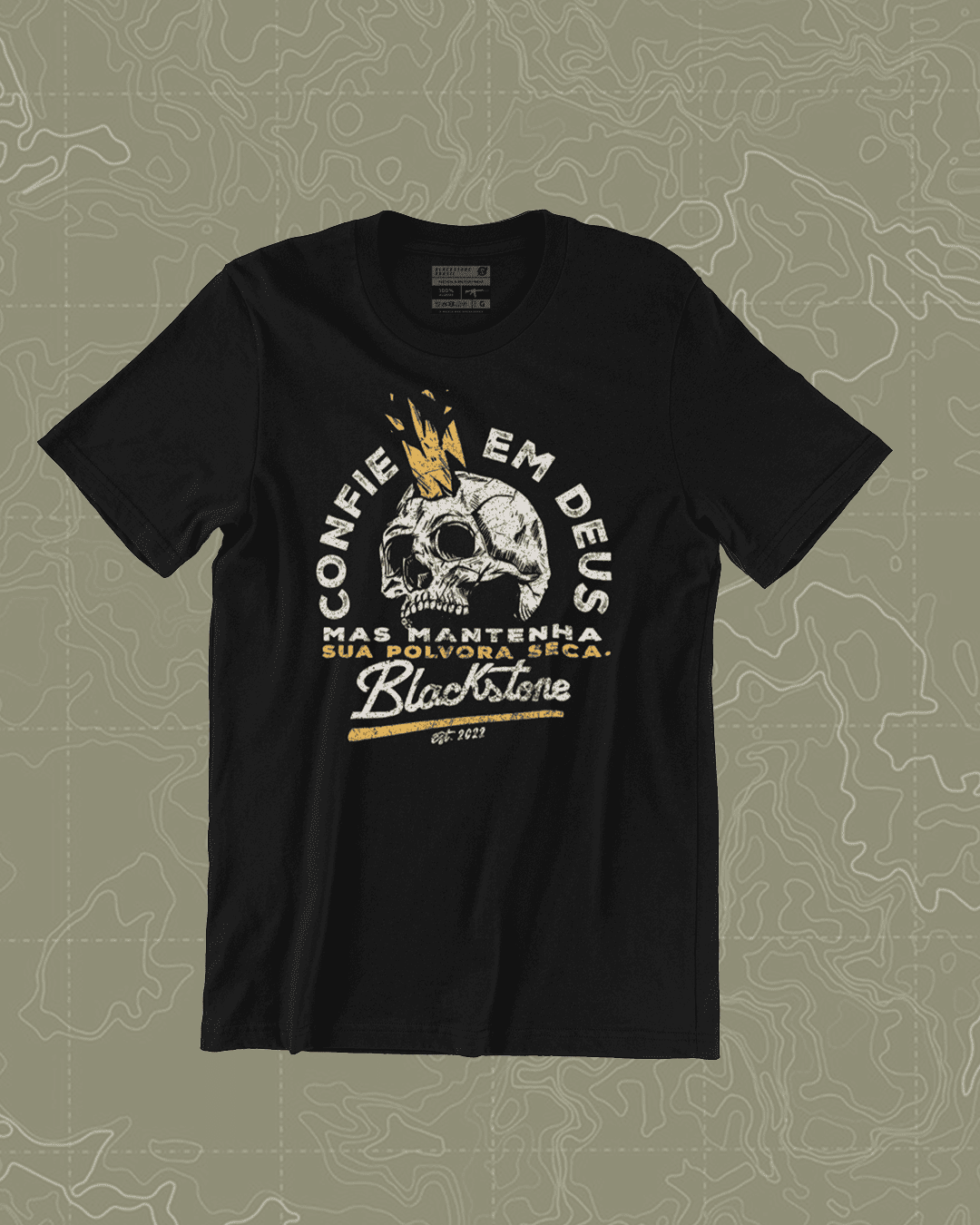 T-SHIRT PÓLVORA SECA