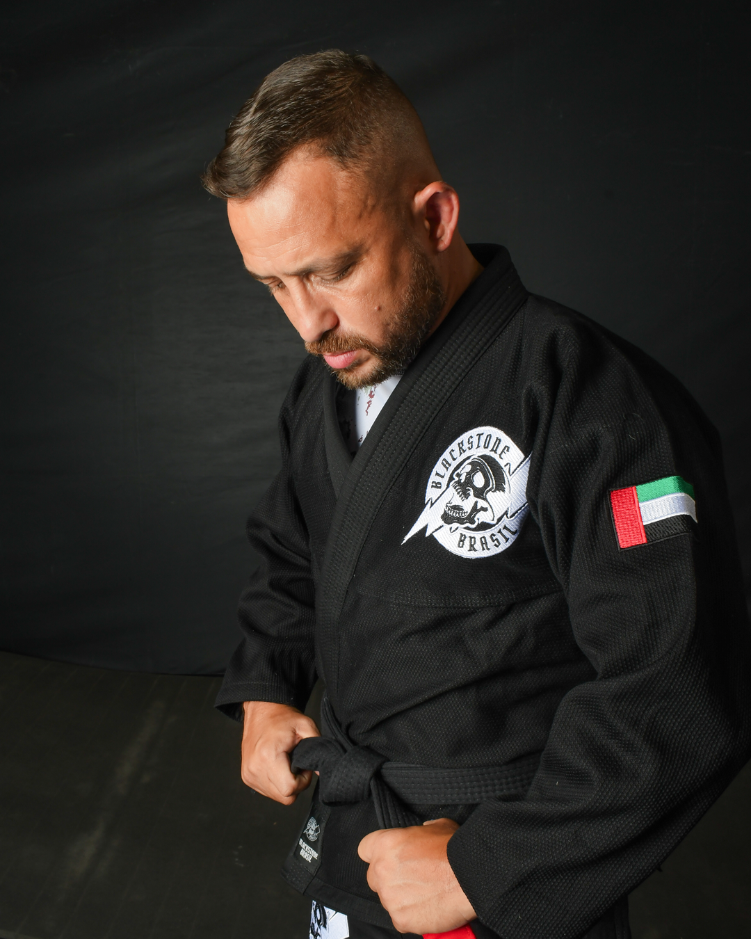 KIMONO TRANÇADO BLACKSTONE PRETO