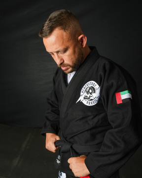 KIMONO TRANÇADO BLACKSTONE PRETO